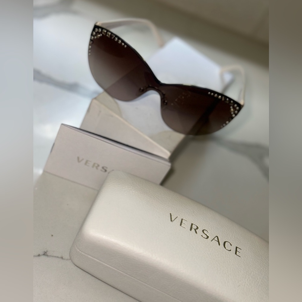 Versace Embellished Sunglasses